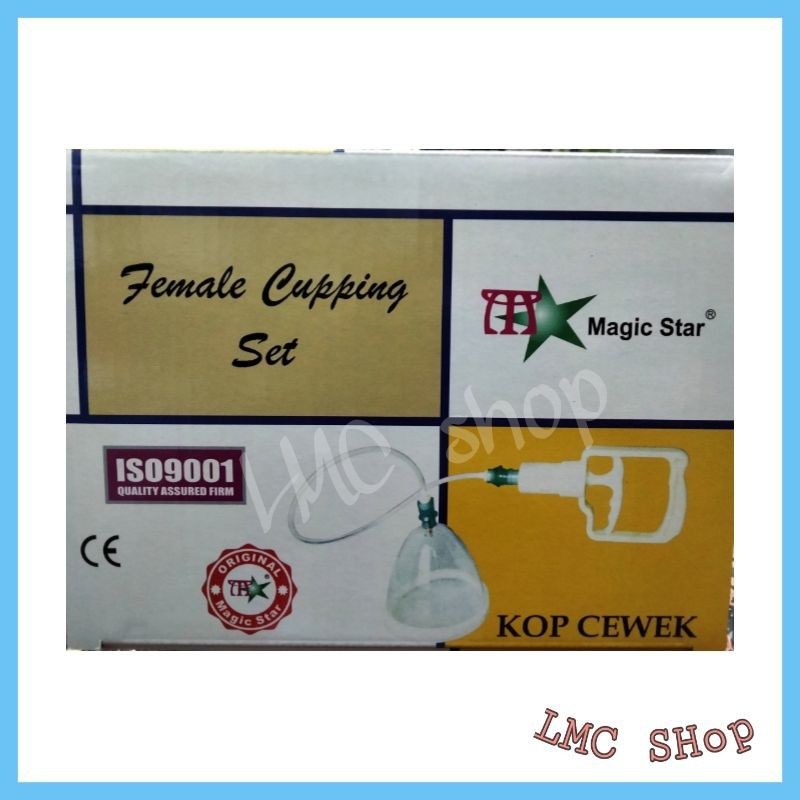 Kop Kesehatan Magic Star Female Cupping Set Kop Kesehatan Wanita