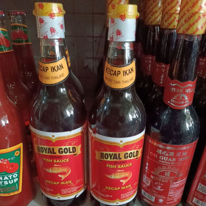 Kecap Ikan thailand/fish sauce Royal Gold 725ml