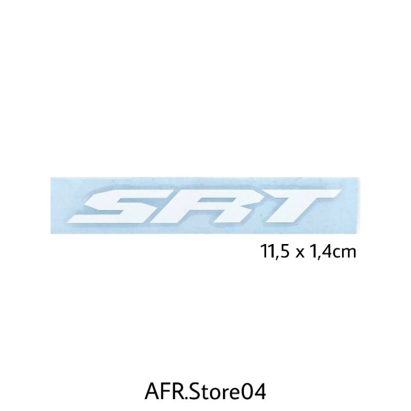 Sticker Stiker SRT helm Rossi