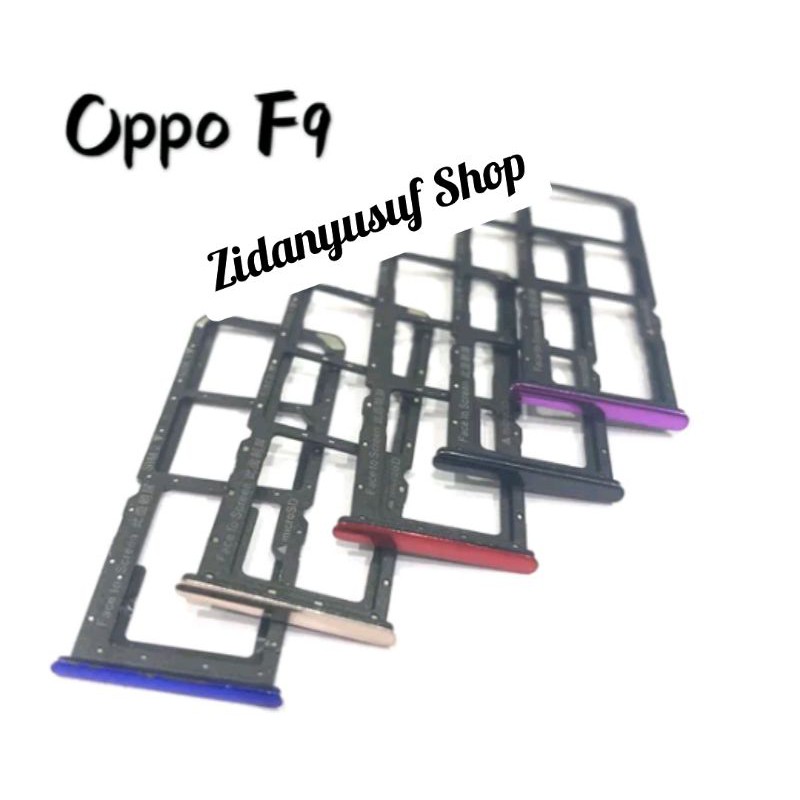 SIMTRAY SIMLOCK SLOT KARTU TEMPAT SIM OPPO F9 / F9 PRO SLOT SIMCARD