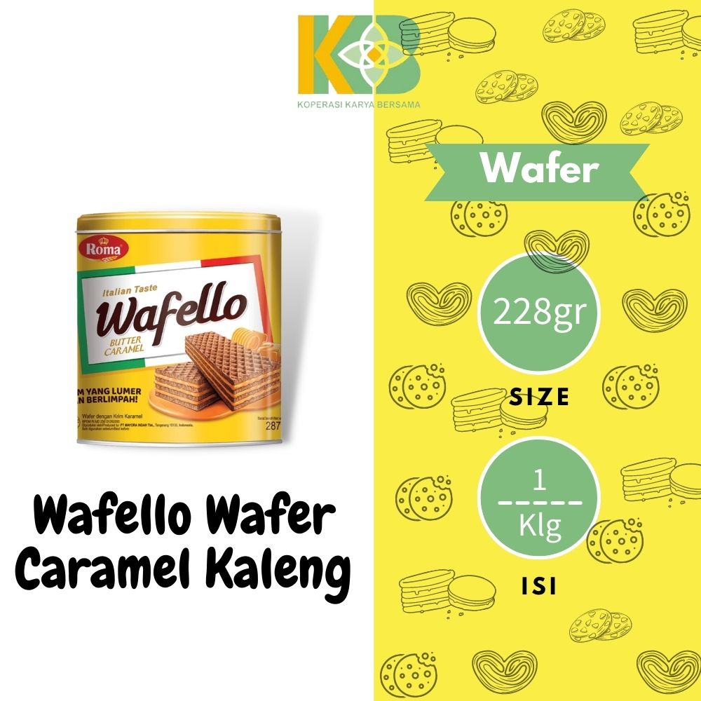 

Wafello Butter Caramel Kaleng 228gr Satuan