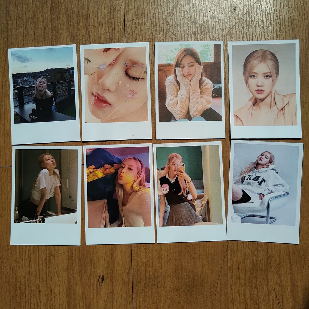 Gambar Polaroid BlackPink - Rose