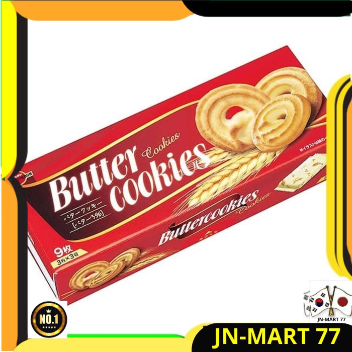

JAPANESE FOOD/MAKANAN JEPANG/SNACK JEPANG BOURBON BUTTER COOKIES 140 G