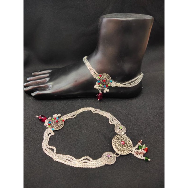 Gelang kaki/gelang kaki dewasa/gelang kaki india/aksesoris india/gelang/perhiasan india/jodha
