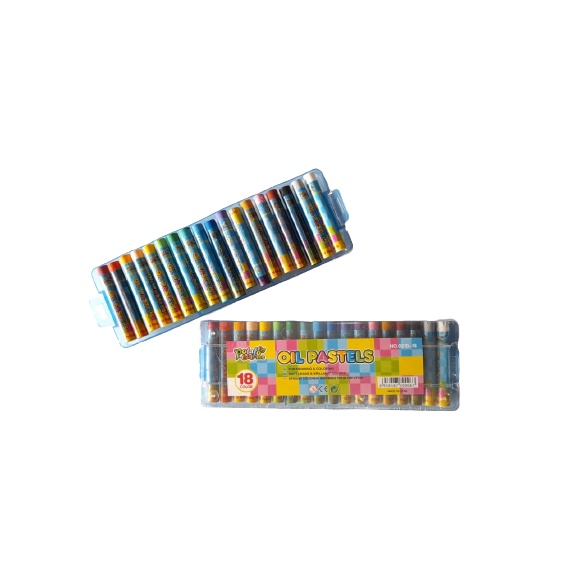 

OIL PASTEL / CRAYON MINYAK POTATOCAT - 18 WARNA