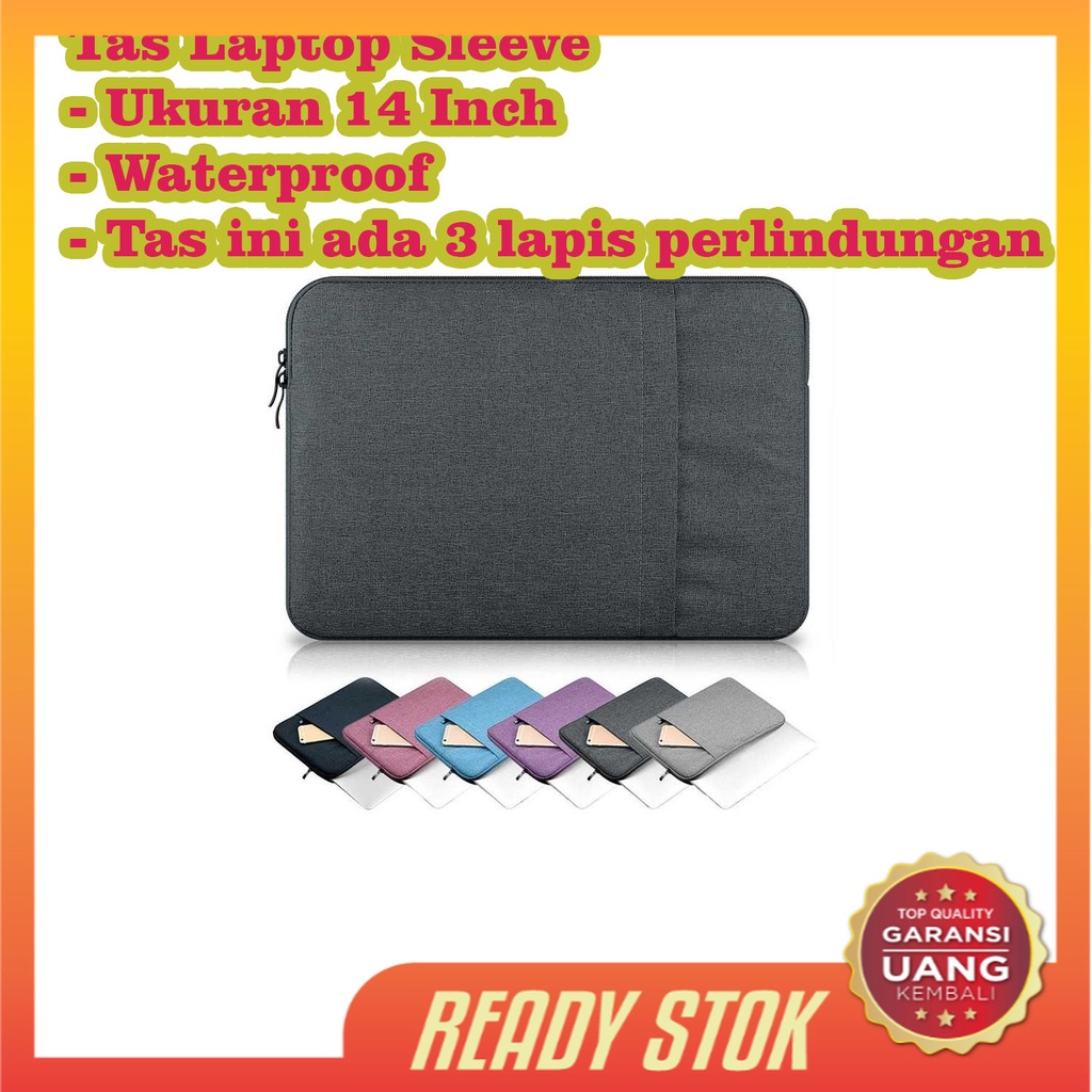 Kazerwa Tas Laptop 14 Inch Jinjing Sleeve Bag Case 14"- DA99
