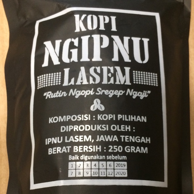 

Kopi ngipnu lasem