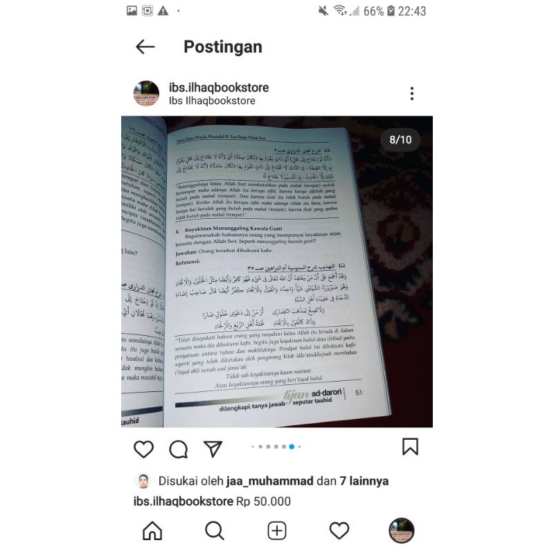 Terjemah tijan ad durari lengkap tanya jawab seputar tauhid