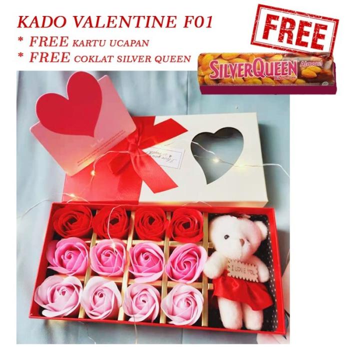 

Onemarkets Kado Bunga Valentine Kotak - Kado Anniversary F001P Hot!!! R33A