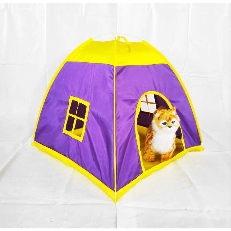 Tenda Kucing/Anjing Pet Tent 50x50 Free Alas