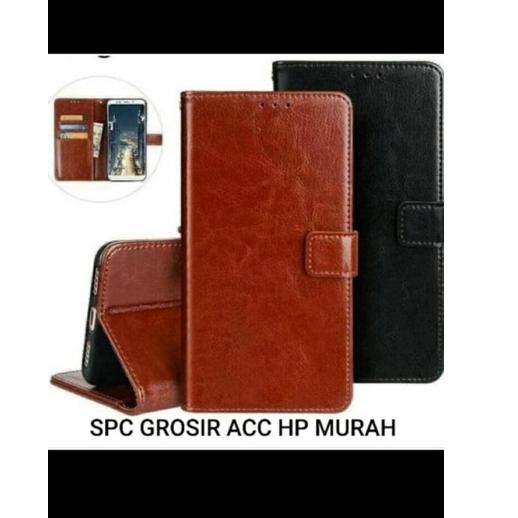 {Do31au22ᴹ} CASE DOMPET KULIT HP FLIP COVER KULIT MURAH BERKUALITAS OPPO A37/A3S/A5-2020/A9/A52/A92/
