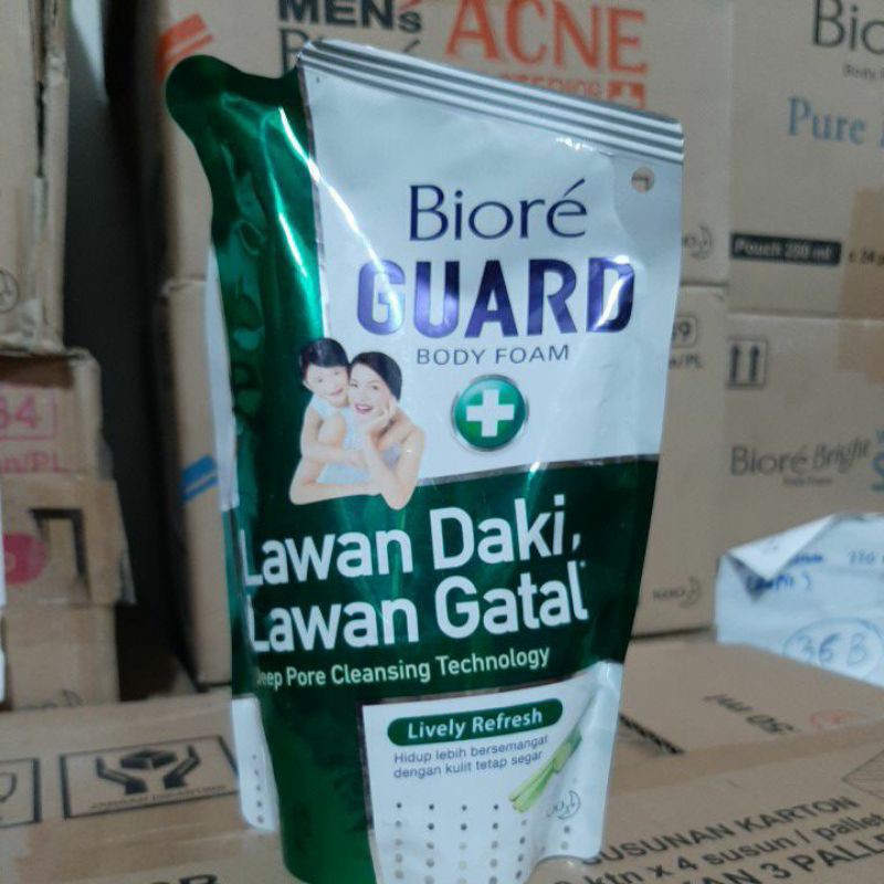 Biore Guard 250ml kemasan Body foam sabun mandi cair lawan daki gatal (no.35)