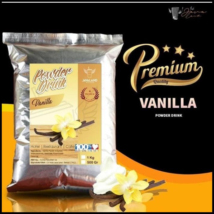

Vanilla Premium Bubuk Minuman Powder Drink Original Javaland