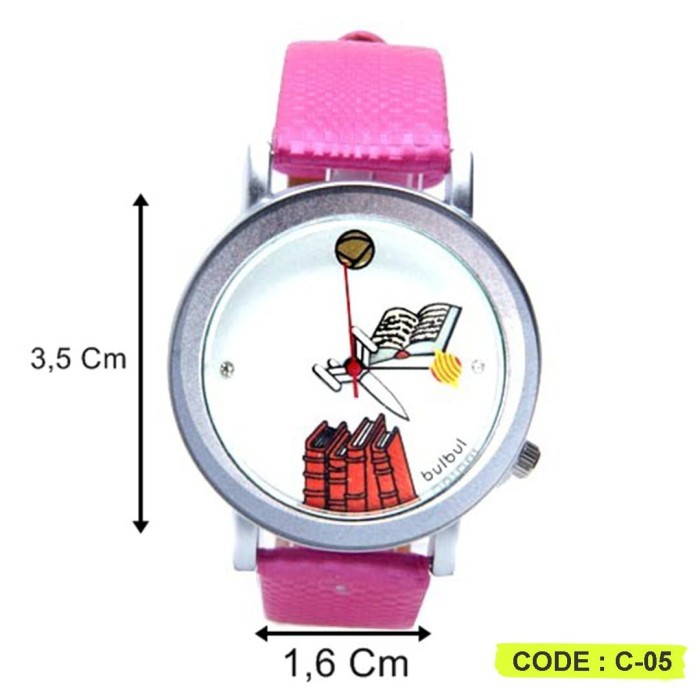 NEW Jam Tangan Wanita Fashionable Tredy Analog Generic C-05