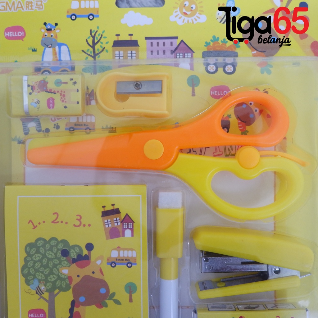 365 STATIONERY SET #41181 Buku &amp; Alat Tulis Anak / Karakter Fancy Gambar Lucu