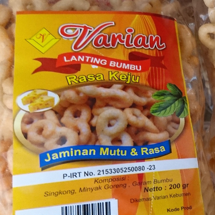 

LANTING VARIAN (keju, bawang, daging sapi, pds manis, jgung bakar)