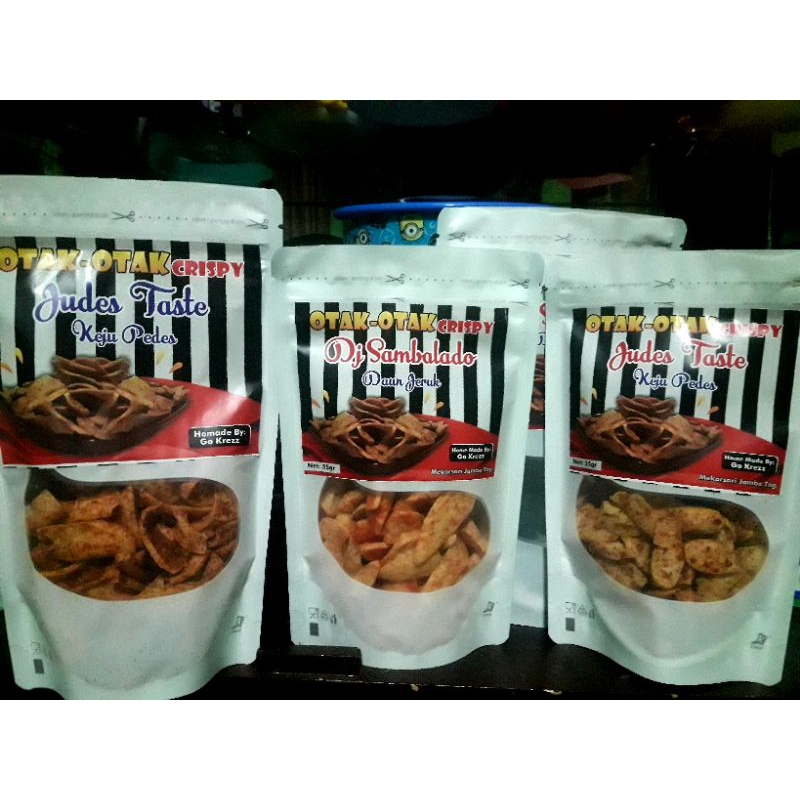 

OTAK-OTAK PEDAS TABUR DAUN JERUK