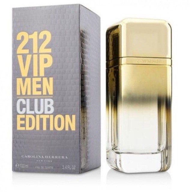 Parfum Original Carolina Herrera 212 VIP Men Club Edition 100ml