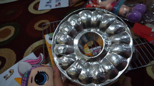 Loyang Bolu Motif Ukuran 20 Cm