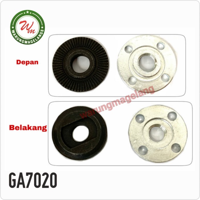 Flang flange Pengunci Mata Gerinda FOR BOSCH 7 inch GA7020 Atas Bawah GRATIS ONGKIR EKSTRA