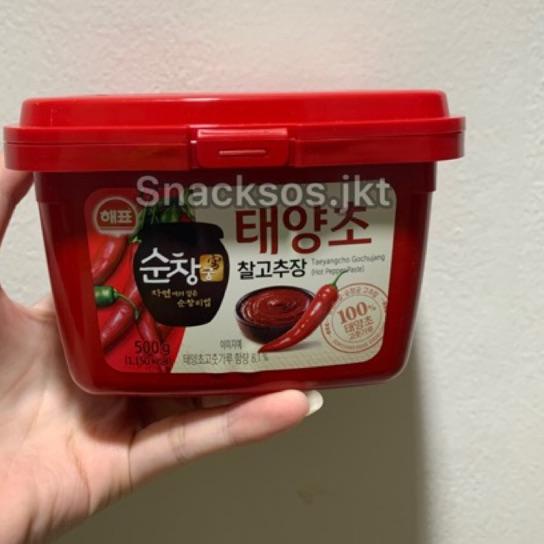

Baru - SAJO TAEYANGCHO Gochujang - Pepper Paste / Sambal Pasta Korea / Pasta Cabai Korea 500gr