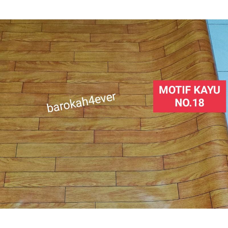 Karpet Lantai VINYL Serbaguna MOTIF KAYU Best Seller