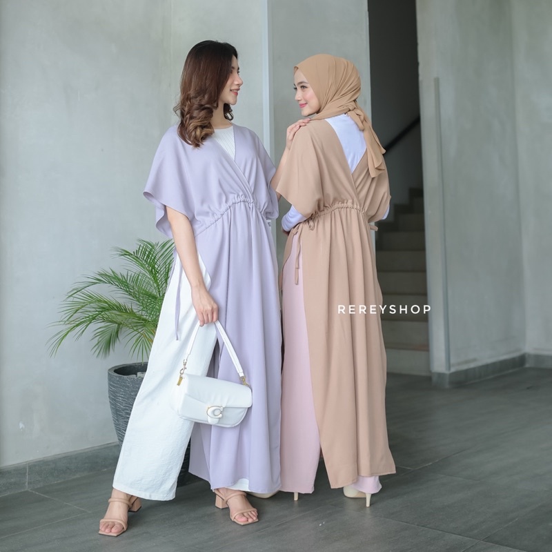 Reresyshop Yola Dress Kondangan Wanita Bahan Adem Kekinian Nyaman Dipakai