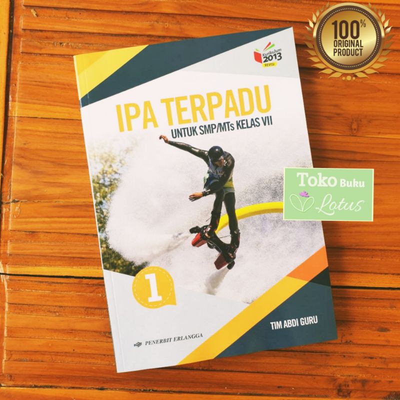 Buku IPA Terpadu Kelas 7 Kurikulum 2013 Penerbit Erlangga