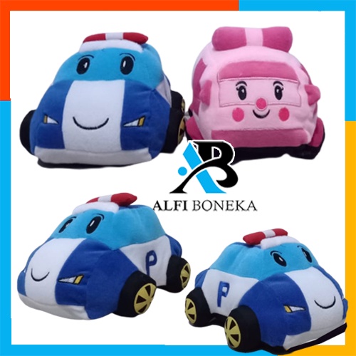 Boneka Mobil Mainan Amber - Mobil Polisi dan Ambulan Berwarna Pink untuk Anak-anak Berkualitas Tinggi, Mainan Edukatif dan Menyenangkan