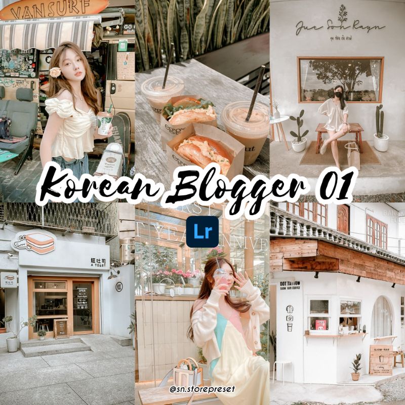 PRESET LIGHTROOM KOREAN BLOGGER 1 (IOS dan Android)