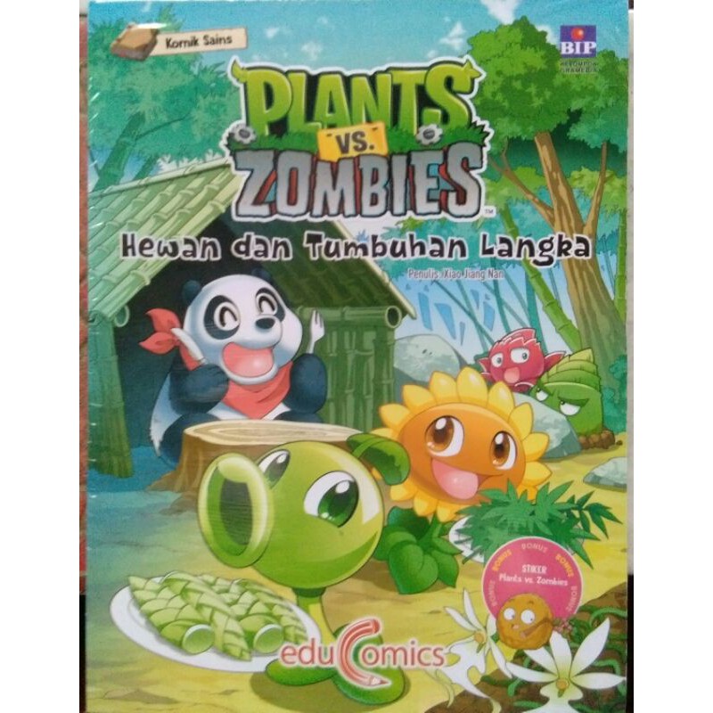 Komik Plants VS Zombies: Hewan dan Tumbuhan Langka