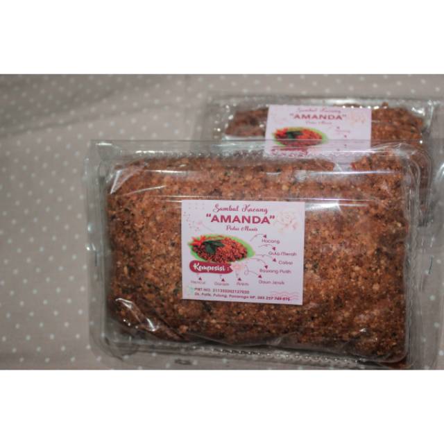 

Sambal Kacang Amanda Khas Kota Reog Ponorogo !!!