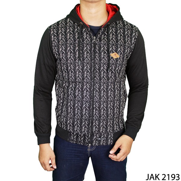 Jaket Pria Denim Jeans Jeans Hitam – JAK 2193