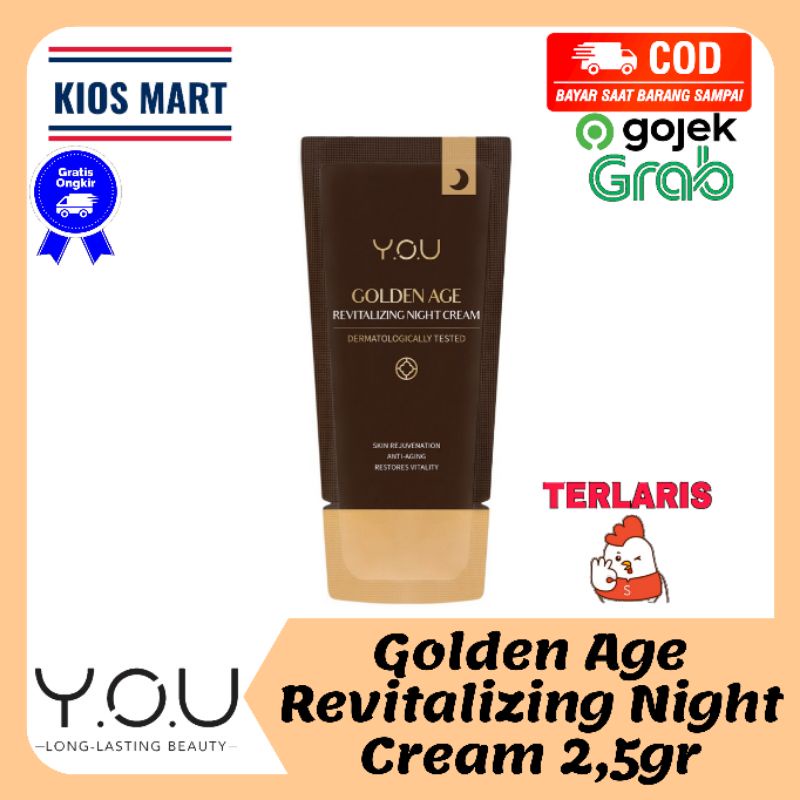 Kosmetik You Golden Age Revitalizing Night Cream 2,5gr