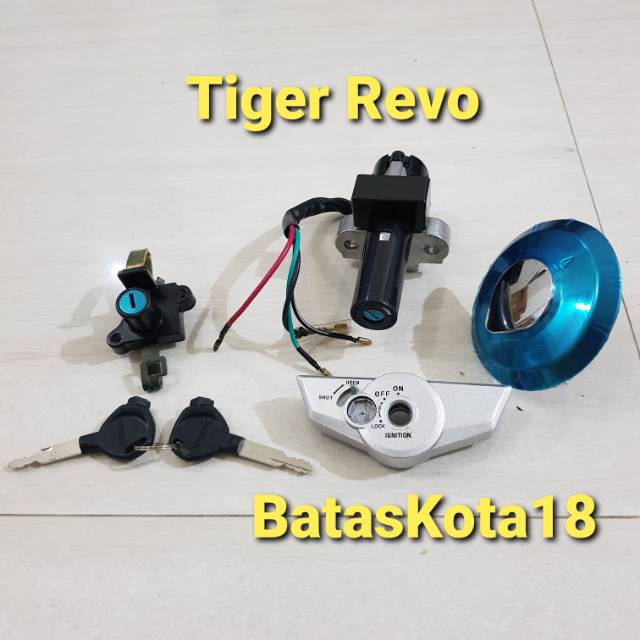 Kunci Kontak Set plus tutup tangki Tiger Revo tiger new 2008 komplit binapart