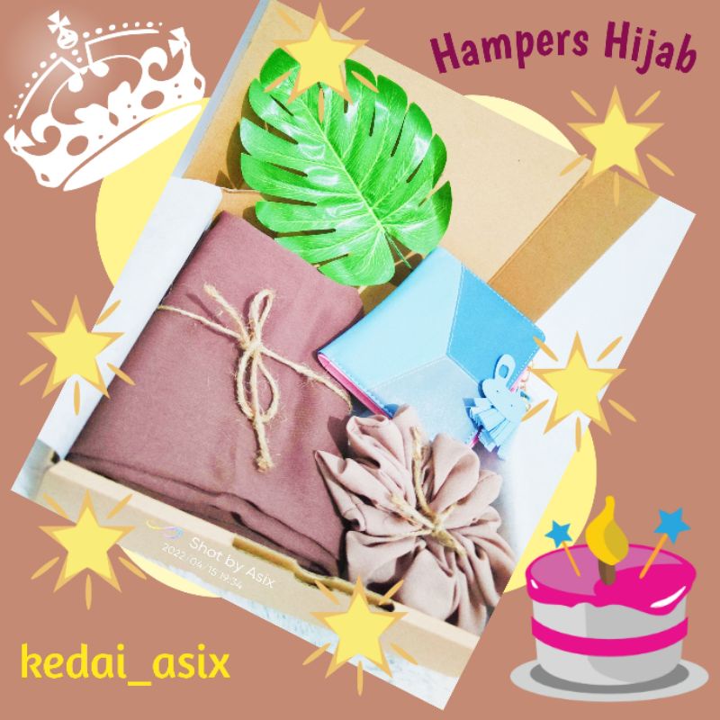 

Hampers hijab hemat / hampers lebaran / hampers murah / paket hemat / paket lebaran
