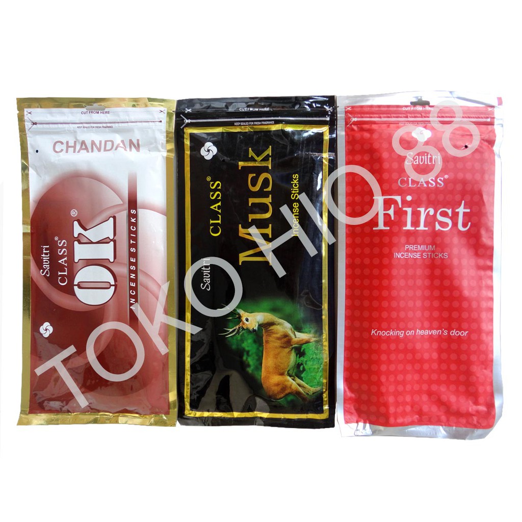 Hio / Dupa Wangi Aromaterapi Merk Savitri Class Pouch isi 150gr  Incense Sticks Aromateraphy