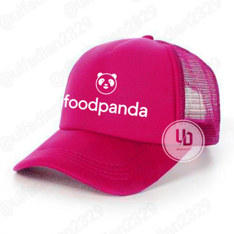 Topi Food Panda Trucker/Jaring - Topi Food Panda