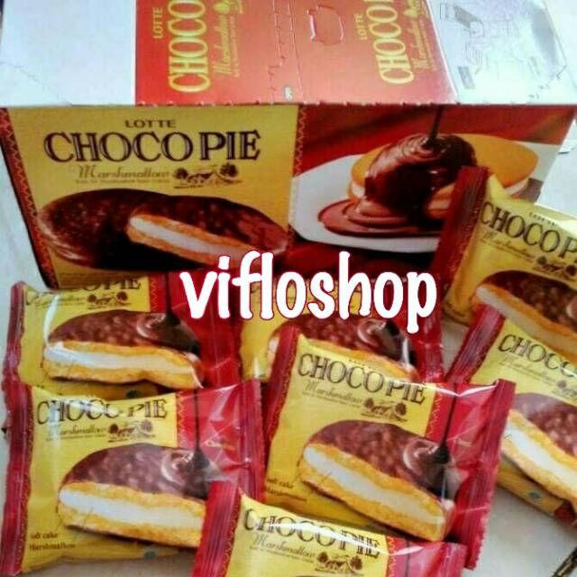 

Lotte Choco Pie / Chocopie Kemasan Box (12 x 28 gram)