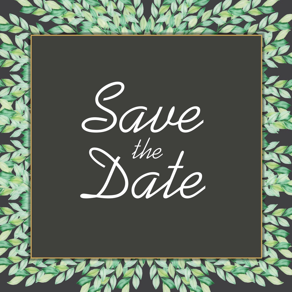 Undangan Wedding Digital (video) Elegan Green