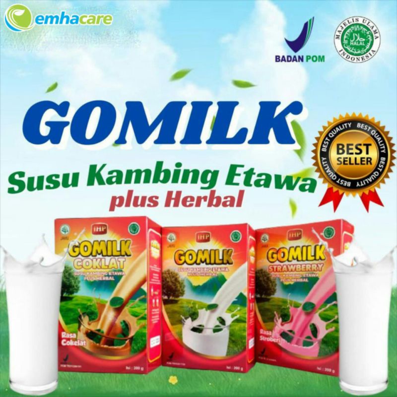 

Gomilk Susu Kambing Etawa Plus Herbal [100% Original]
