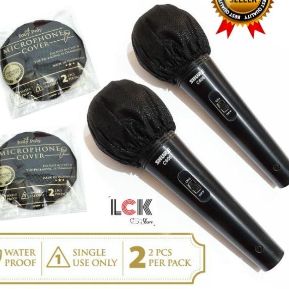 ☺ Sarung mic 100pcs murah/Cover Mic/sarung mikrofon/cover microphone/cover mic disposable /bungkus m