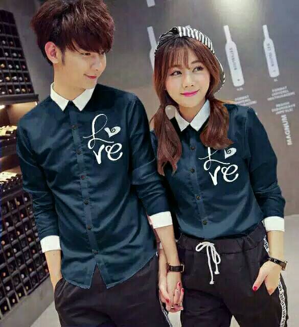 COUPLE KEMEJA LOVE