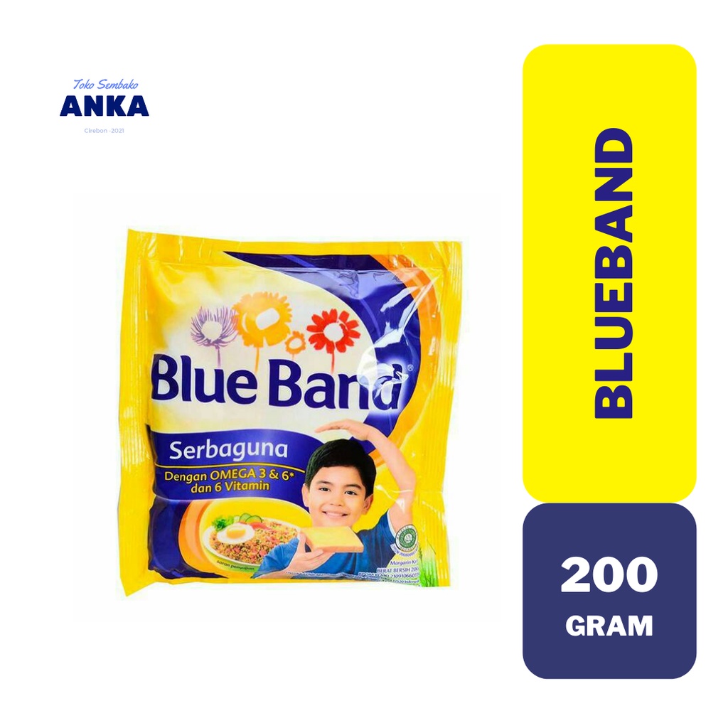 

Blueband Blue Band Margarin Sebaguna 200gram 200 gram