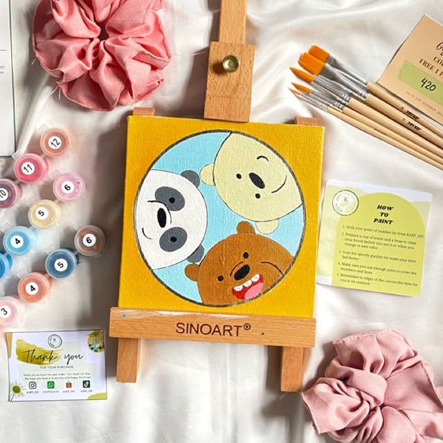 

PAINTING BY NUMBER TERMURAH | CUTE BEAR