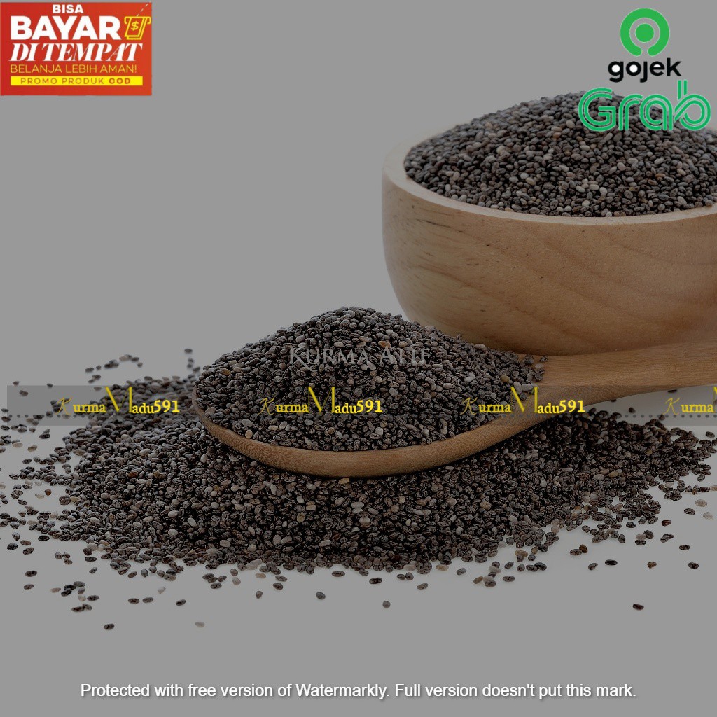 

Biji Chiaseed Original SAFIYA HERBAL | Organic Black Chia Seed Premium
