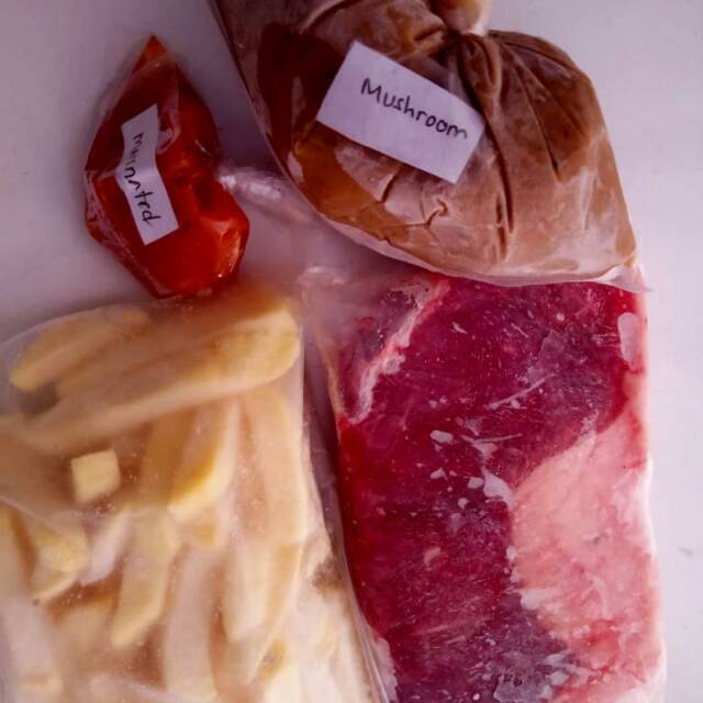 

Sirloin steak package 1 porsi