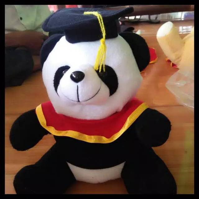 Boneka SNI wisuda karakter