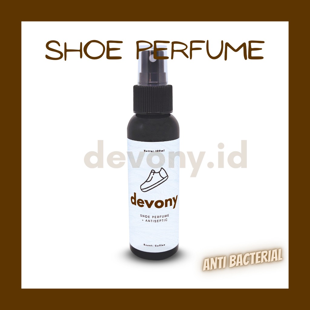 Parfume Sepatu Anti Bakteri Pengharum Sepatu DEVONY Shoe Care Aroma Coffee