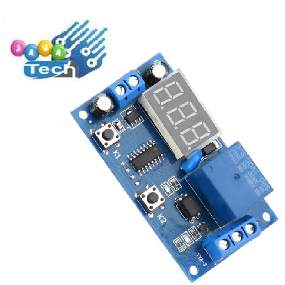 YYA-3 Delay Timer Adjustable Relay 3 Siklus Input DC 5V Display